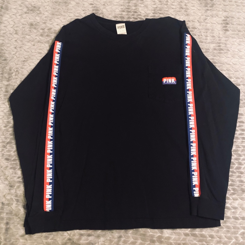 Black VS Pink Long Sleeve Shirt